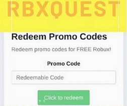 codes robux promo